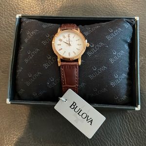 NWT and box!! Bulova watch